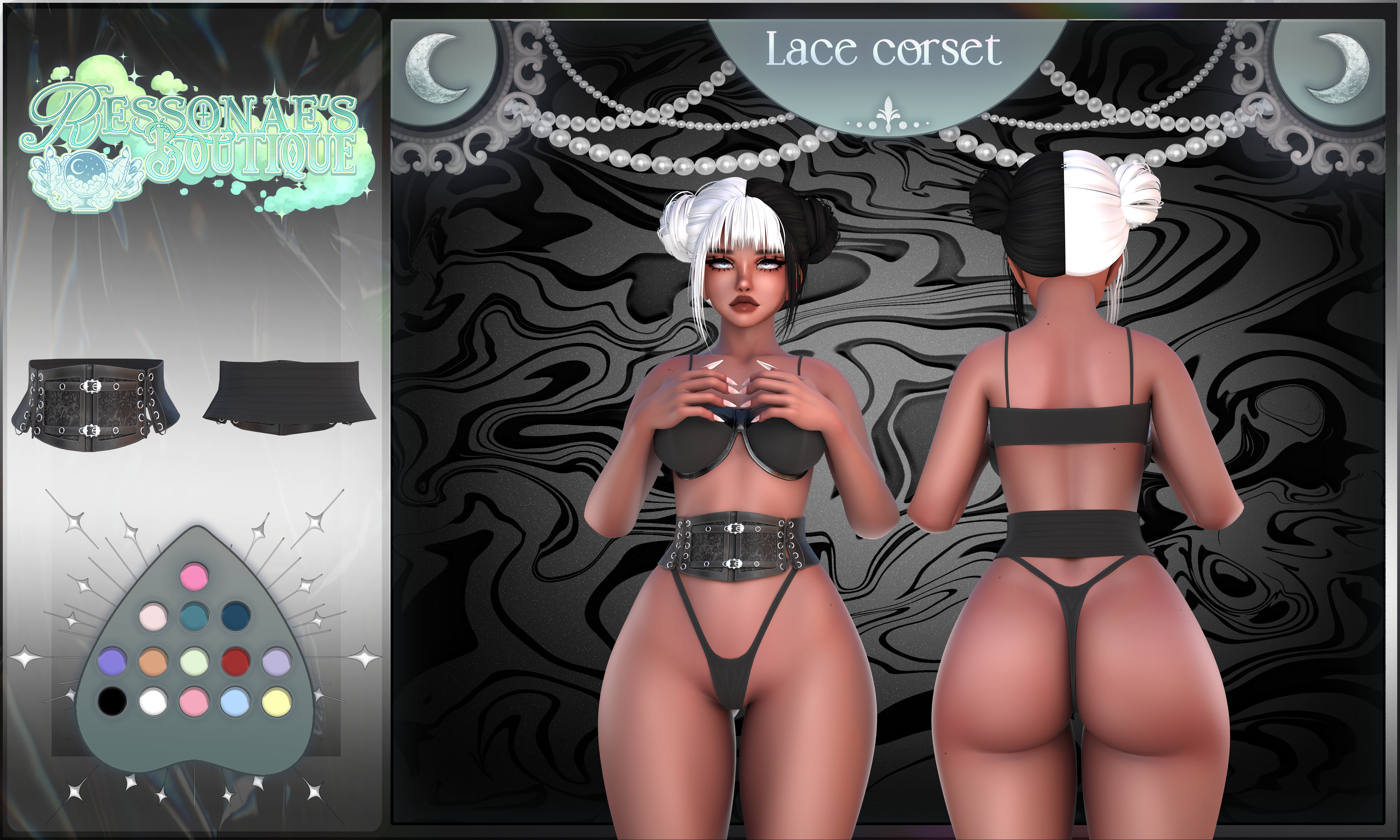 Lace corset (COMMERCIAL)