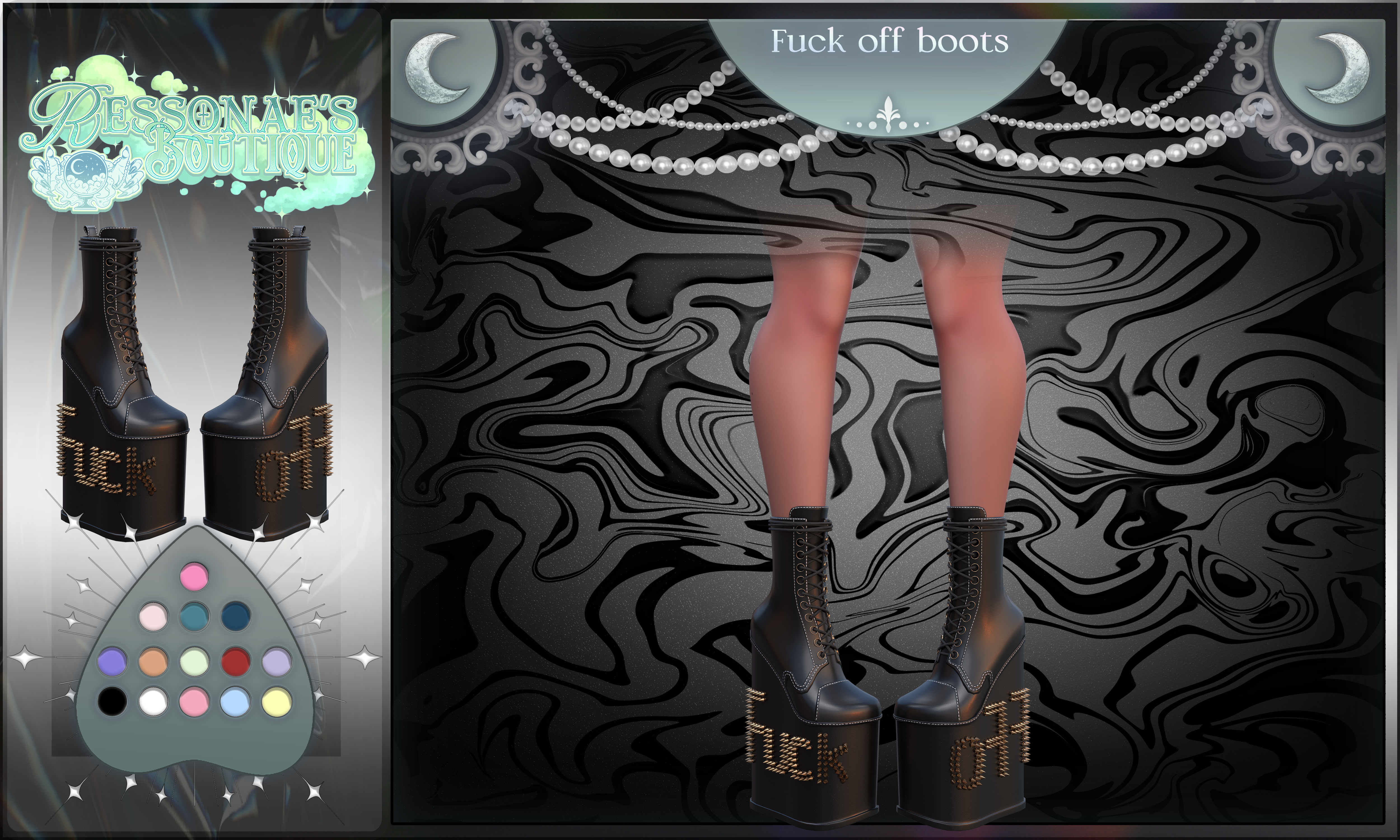 Fuck off boots (COMMERCIAL)