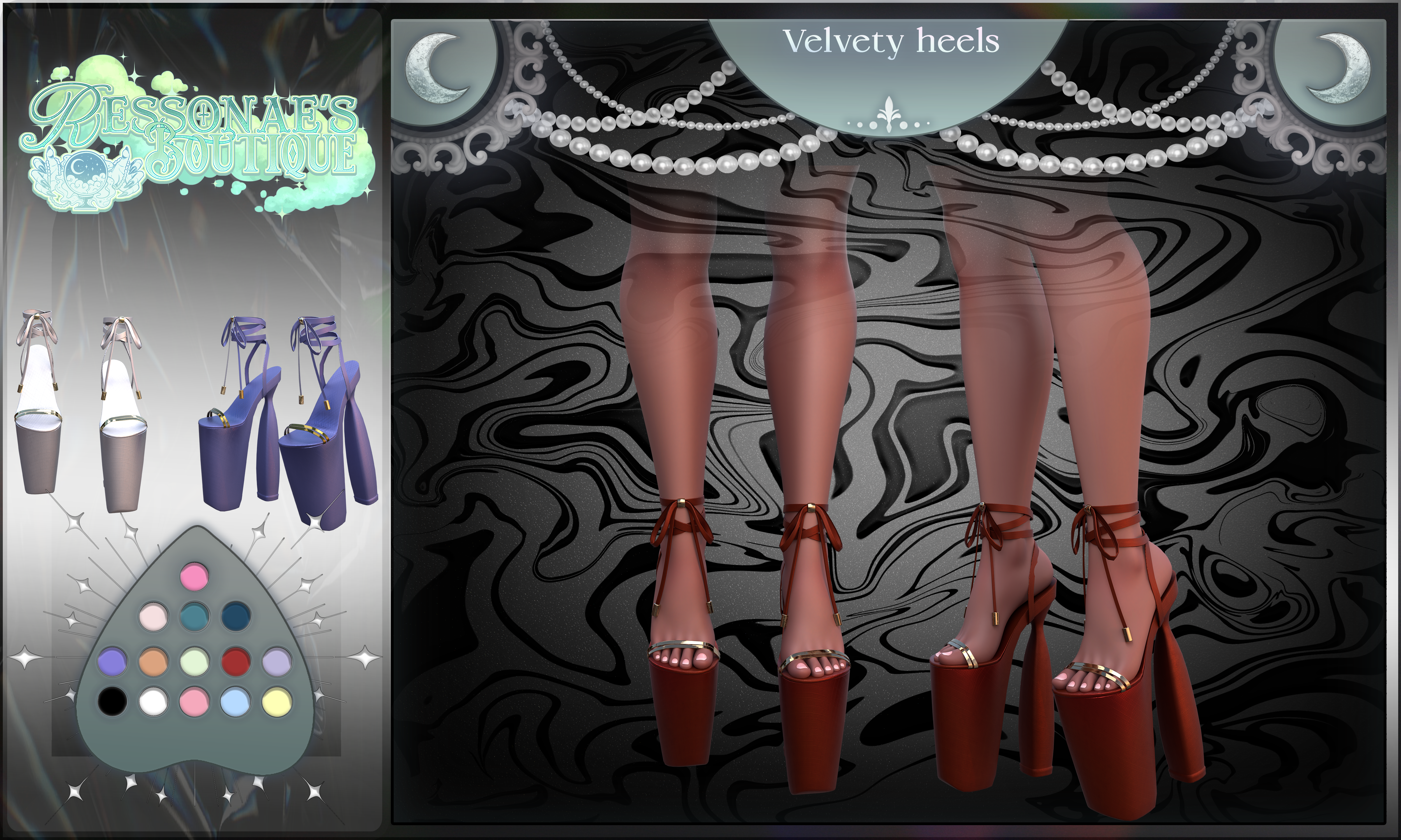 Velvety heels (COMMERCIAL)