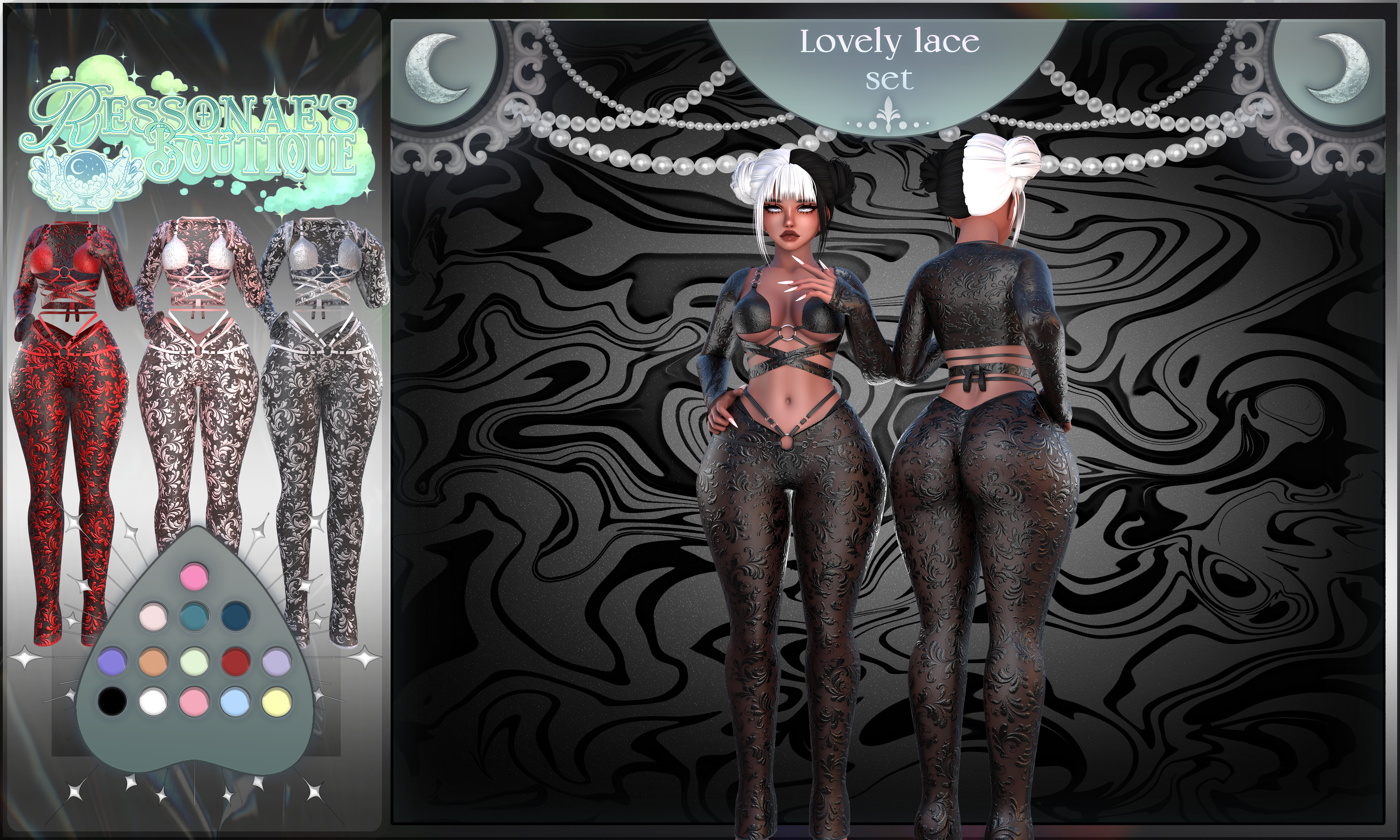 Lovely lace set (COMMERCIAL)