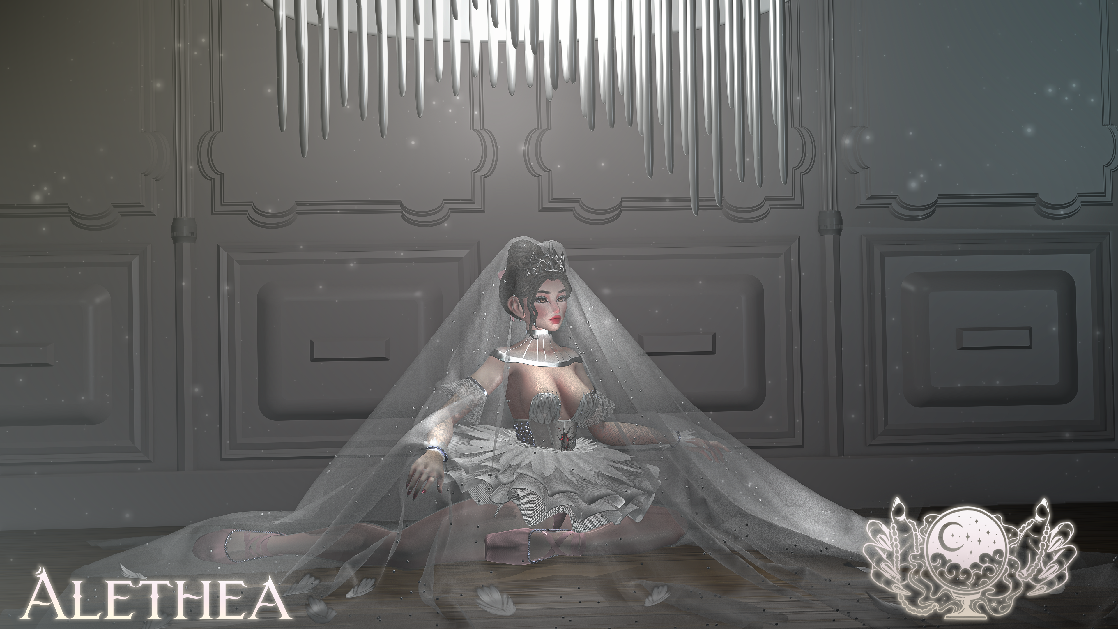 Alethea the black swan (Face tracking)