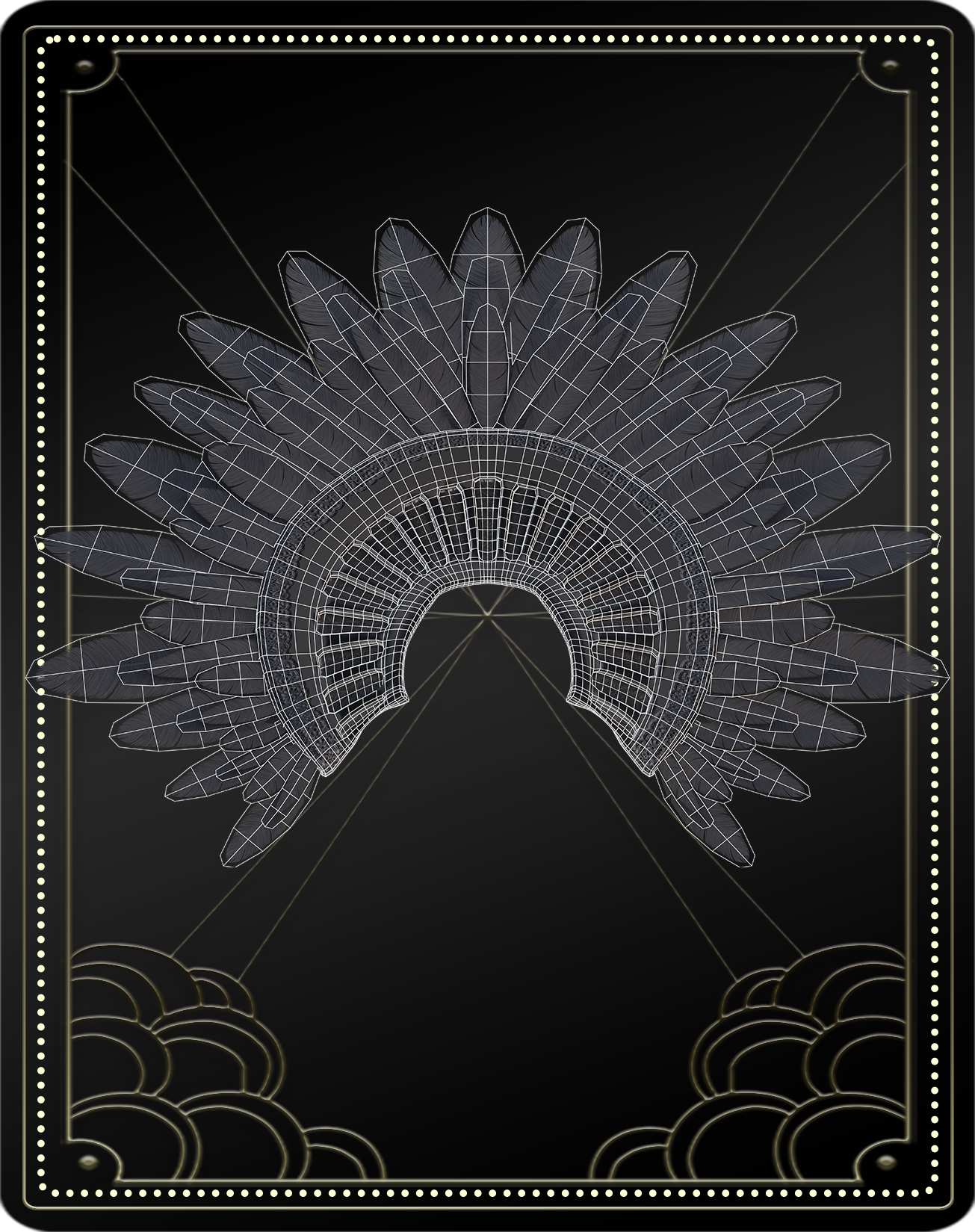 Feather crest (COMMERCIAL)